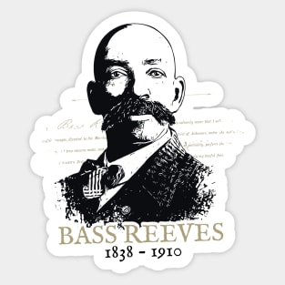 Bass Reeves Sticker